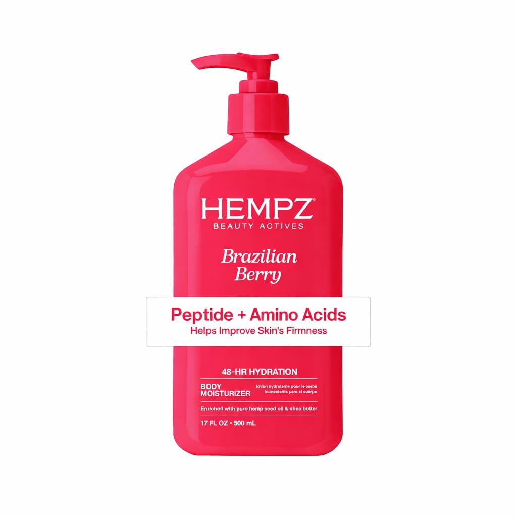 Amazon.com : Hempz Brazilian Berry Moisturizing Body Lotion - 17